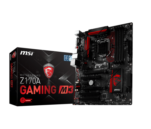 MSI Z170A GAMING M3 (2xPCI-E DDR4) - 257086 - zdjęcie